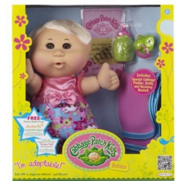 Cabbage Patch Kids Blond Hair Girl NEW
